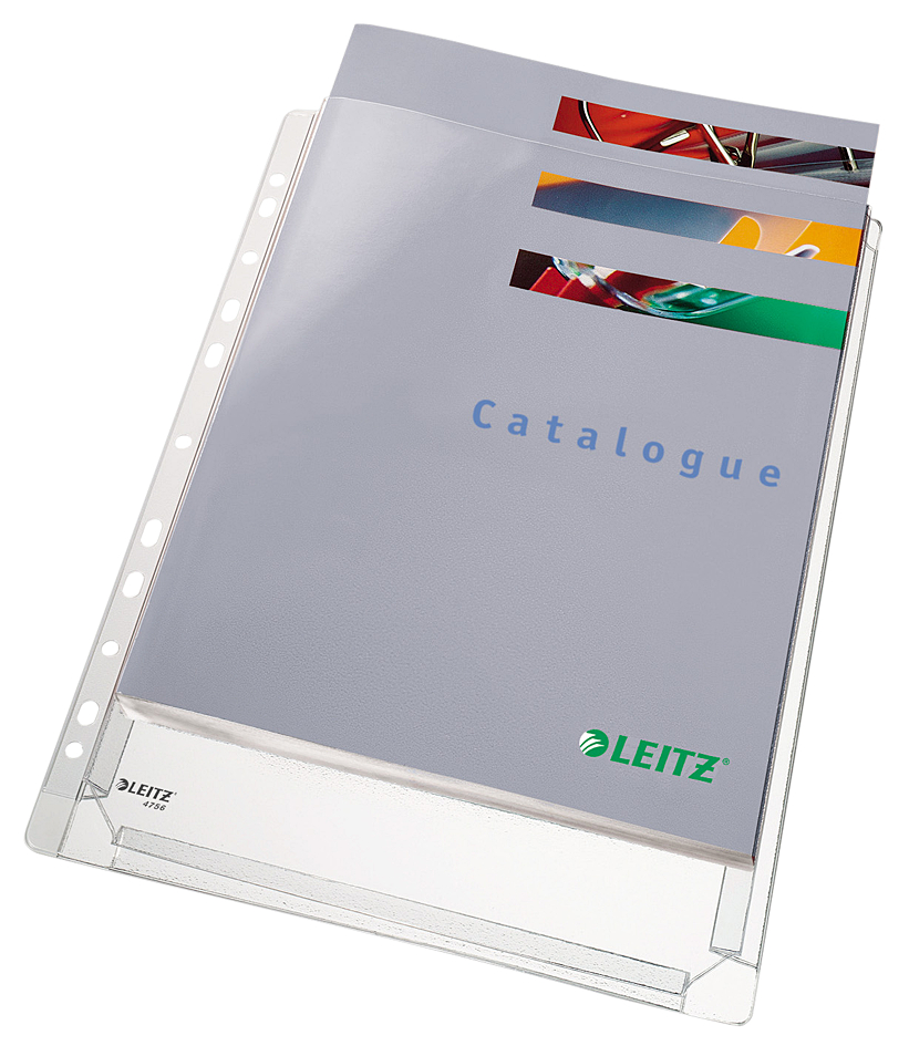 LEITZ Maxi Prospekthülle Standard, A4, PVC, genarbt, 0,17 mm LEITZ Maxi Prospekthülle Standard, A4, PVC, genarbt, 0,17 mm von Leitz
