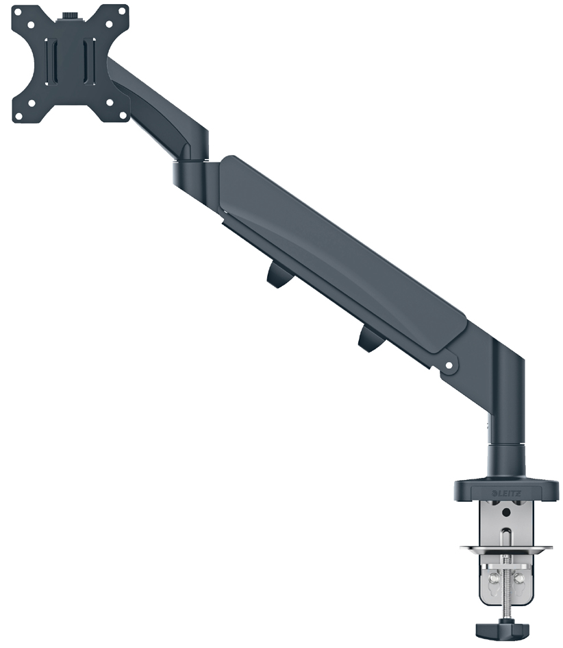LEITZ Monitorarm Ergo, Armlänge: 453 mm, samtgrau LEITZ Monitorarm Ergo, Armlänge: 453 mm, samtgrau von Leitz