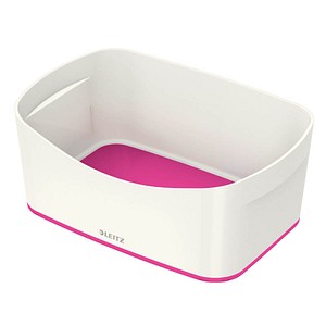 LEITZ MyBox Aufbewahrungsbox 3,0 l perlweiß/pink 24,6 x 16,0 x 9,8 cm von Leitz