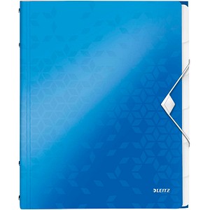 LEITZ Ordnungsmappe WOW 4633 6 Fächer blau LEITZ Ordnungsmappe WOW 4633 6 Fächer blau von Leitz