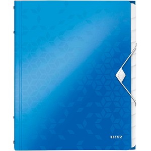 LEITZ Ordnungsmappe WOW 4634 12 Fächer blau LEITZ Ordnungsmappe WOW 4634 12 Fächer blau von Leitz