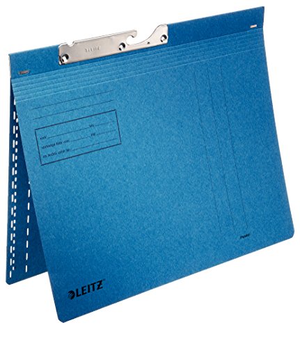 LEITZ Pendelhefter, A4, kaufmännische Heftung, blau von Leitz