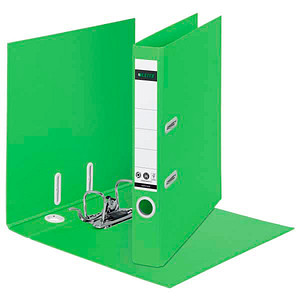 LEITZ Recycle Ordner grün Karton 5,0 cm DIN A4 von Leitz