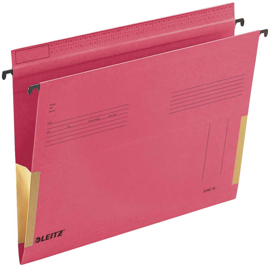 LEITZ SERIE 18 Hängetasche, A4, mit Fröschen, rot LEITZ SERIE 18 Hängetasche, A4, mit Fröschen, rot von Leitz