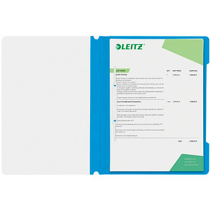 LEITZ Schnellhefter 4191 Kunststoff hellblau DIN A4 LEITZ Schnellhefter 4191 Kunststoff hellblau DIN A4 von Leitz