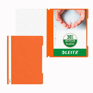 LEITZ Schnellhefter 4191 Kunststoff orange DIN A4 von Leitz