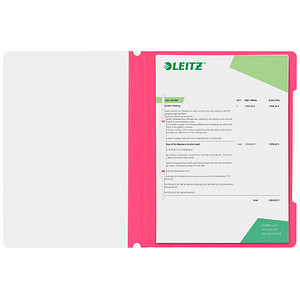 LEITZ Schnellhefter 4191 Kunststoff pink DIN A4 von Leitz