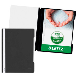 LEITZ Schnellhefter 4191 Kunststoff schwarz DIN A4 von Leitz