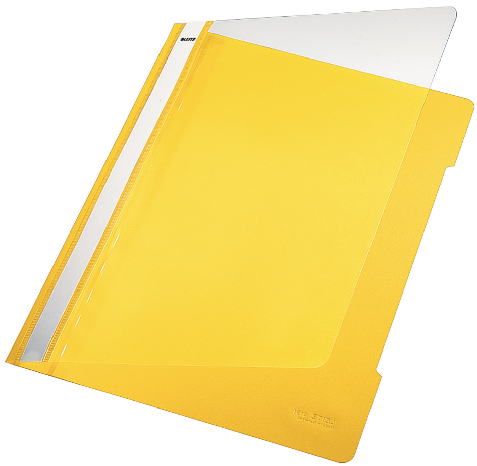 LEITZ Schnellhefter Standard, DIN A4, PVC, gelb LEITZ Schnellhefter Standard, DIN A4, PVC, gelb von Leitz