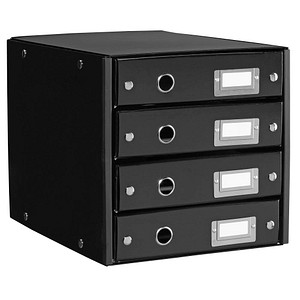 LEITZ Schubladenbox Click & Store schwarz 60490095, DIN A4 mit 4 Schubladen LEITZ Schubladenbox Click & Store schwarz 60490095, DIN A4 mit 4 Schubladen von Leitz