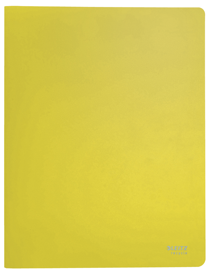 LEITZ Sichtbuch Recycle, A4, PP, mit 40 Hüllen, gelb von Leitz