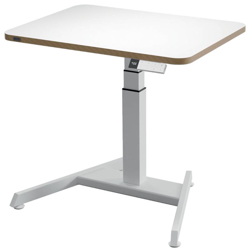LEITZ Sitz-Steh-Schreibtisch Ergo Compact, weiß, elektrisch von Leitz