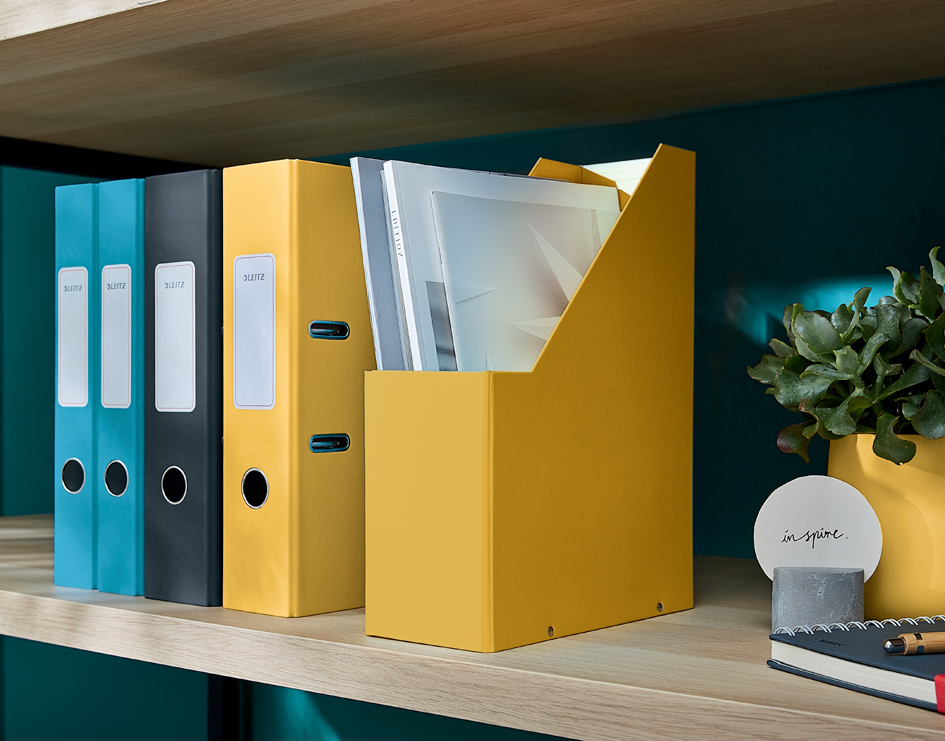 LEITZ Stehsammler Click & Store Cosy, A4, Hartpappe, blau LEITZ Stehsammler Click & Store Cosy, A4, Hartpappe, blau von Leitz