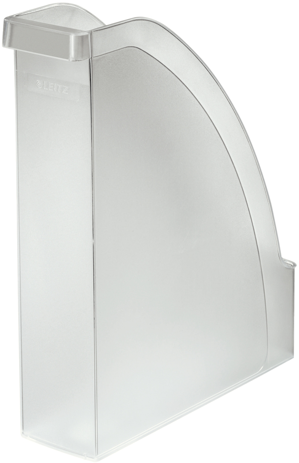 LEITZ Stehsammler Plus, DIN A4, Polystyrol, blau frost von Leitz