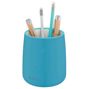 LEITZ Stiftehalter Cosy blau Keramik 8,7 x 8,7 x 10,8 cm LEITZ Stiftehalter Cosy blau Keramik 8,7 x 8,7 x 10,8 cm von Leitz