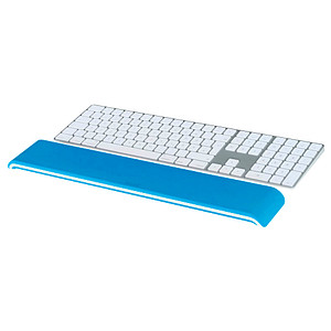 LEITZ Tastatur-Handballenauflage Ergo WOW blau, weiß von Leitz