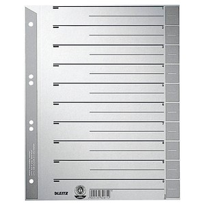 LEITZ Trennblätter 1652 1-0 grau, 100 St. LEITZ Trennblätter 1652 1-0 grau, 100 St. von Leitz