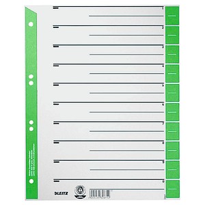 LEITZ Trennblätter 1652 1-0 grün, 100 St. LEITZ Trennblätter 1652 1-0 grün, 100 St. von Leitz