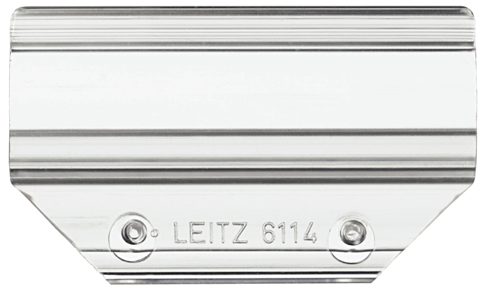 LEITZ Vollsichtreiter, PP, (B)60 x (H)33 mm, transparent von Leitz