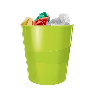 LEITZ WOW Duo Colour Papierkorb 15,0 l grün LEITZ WOW Duo Colour Papierkorb 15,0 l grün von Leitz