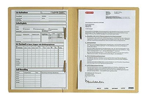 LEITZ Zweifalzhefter, DIN A4, Manilakarton, chamois LEITZ Zweifalzhefter, DIN A4, Manilakarton, chamois von Leitz
