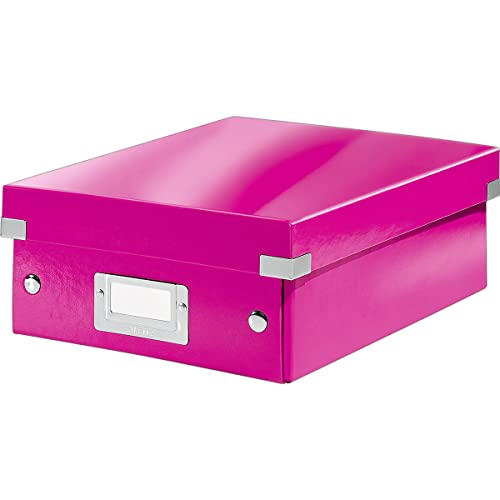 Leitz, Kleine Organisationsbox, Pink, Click & Store, 60570023 von Leitz