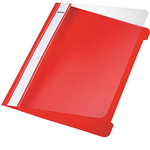 Leitz 4197-00-25 Hefter Standard, A5, langes Beschriftungsfeld, PVC, rot Leitz 4197-00-25 Hefter Standard, A5, langes Beschriftungsfeld, PVC, rot von Leitz
