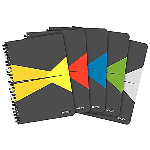 Leitz 4458-00-99 Collegeblock Office Card A5 kariert, sortiert, 5-er pack Leitz 4458-00-99 Collegeblock Office Card A5 kariert, sortiert, 5-er pack von Leitz