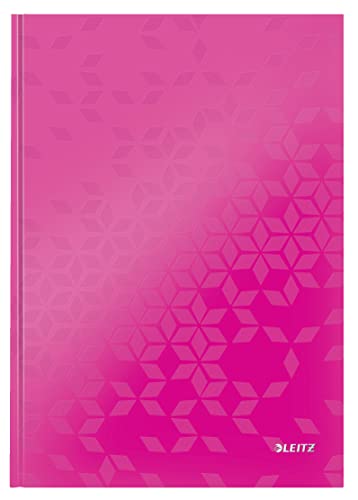 Leitz 46251023 Notizbuch WOW, A4, liniert, pink metallic von Leitz