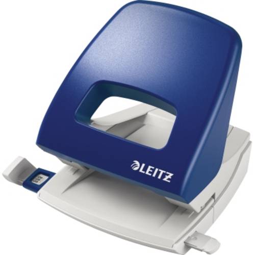 Leitz 50050035 Bürolocher New NeXXt Blau max. Einstellformat: DIN A4, Folio 25 Bl. (80 g/m²) von Leitz