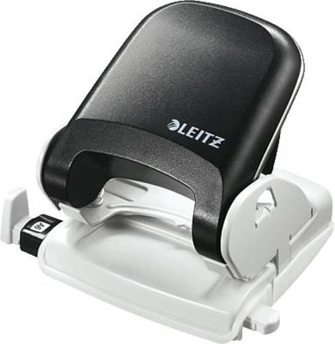 Leitz 50050095 Bürolocher New NeXXt Schwarz max. Einstellformat: DIN A4, Folio 25 Bl. (80 g/m²) von Leitz