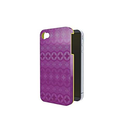 Leitz 62610065 Hartschale Retro Chic für iPhone 4/4S, violett von Leitz