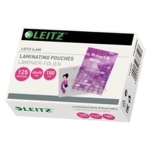 Leitz 73690002 iLAM HeiÃlaminierfolien (125 Micron, 60 x 90 mm) 200 Stück (2) von Leitz