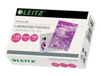 Leitz 73690002 iLAM Heißlaminierfolien (125 Micron, 60 x 90 mm) 200 Stück (2) von Leitz