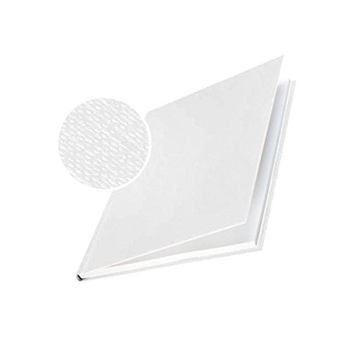 Leitz 7391-00-01 Buchbindemappe impressBind, A4, 7 mm, weiß, Hard Cover von Leitz