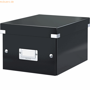 Leitz Ablagebox Click & Store A5 schwarz von Leitz