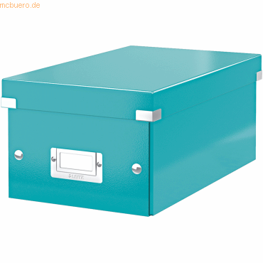 Leitz Ablagebox Click & Store DVD eisblau Leitz Ablagebox Click & Store DVD eisblau von Leitz