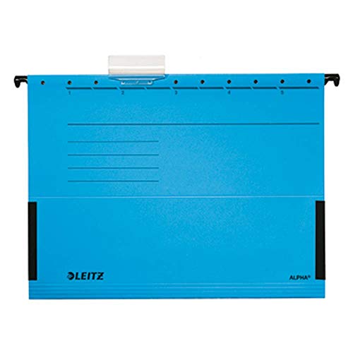 Leitz Alpha Hängetasche DIN A4 blau 19860035 1 Stück von Leitz