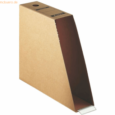 Leitz Archiv-Sammler A4 Feinwellpappe naturbraun Leitz Archiv-Sammler A4 Feinwellpappe naturbraun von Leitz