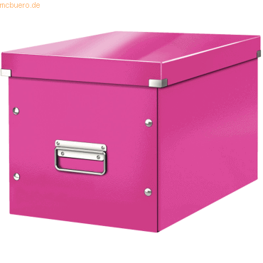 Leitz Archivbox Click & Store Cube L Hartpappe pink Leitz Archivbox Click & Store Cube L Hartpappe pink von Leitz