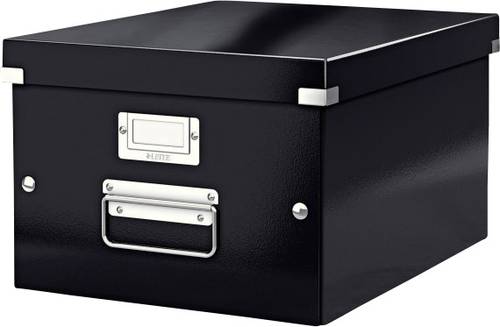 Leitz Aufbewahrungsbox 6044 Click & Store Schwarz (B x H x T) 281 x 200 x 370mm 1St. von Leitz