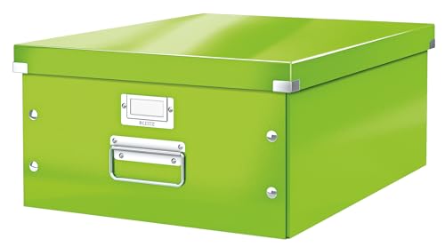 Leitz Aufbewahrungsbox Click & Store WOW Groß, Grün, L von Leitz