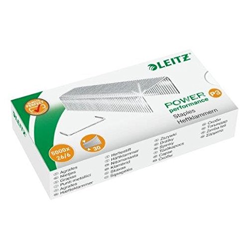 Leitz Aufbewahrungsboxen 3-teilig 5000 Heftklammern 26/6 mm, verzinkt, P3 Leitz Aufbewahrungsboxen 3-teilig 5000 Heftklammern 26/6 mm, verzinkt, P3 von Leitz