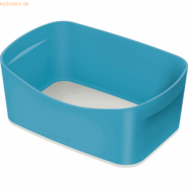4 x Leitz Aufbewahrungsschale MyBox Cosy ABS blau/hellgrau 4 x Leitz Aufbewahrungsschale MyBox Cosy ABS blau/hellgrau von Leitz