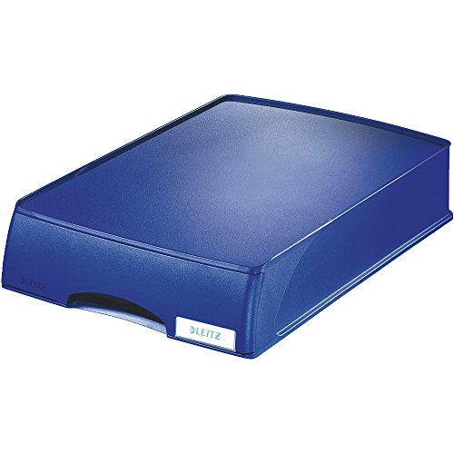 Leitz Briefkorb-Schublade A4, Blau, Plus Serie, 52100035 von Leitz