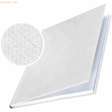 Leitz Buchbindemappe impressBind Hard Cover 3,5mm weiß VE=10 Stück Leitz Buchbindemappe impressBind Hard Cover 3,5mm weiß VE=10 Stück von Leitz