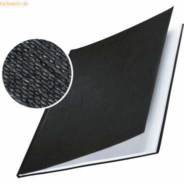Leitz Buchbindemappe impressBind Soft Cover 3,5mm schwarz VE=10 Stück von Leitz