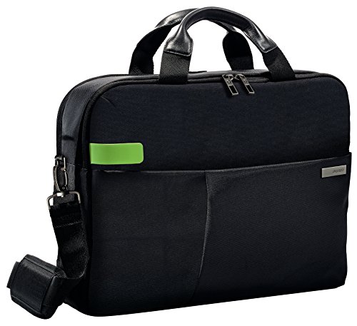 Leitz Business Laptop Tasche 15.6 Zoll, Geeignet für Laptop oder Ultrabook, Smart Traveller, Complete, Schwarz, 60160095 von Leitz