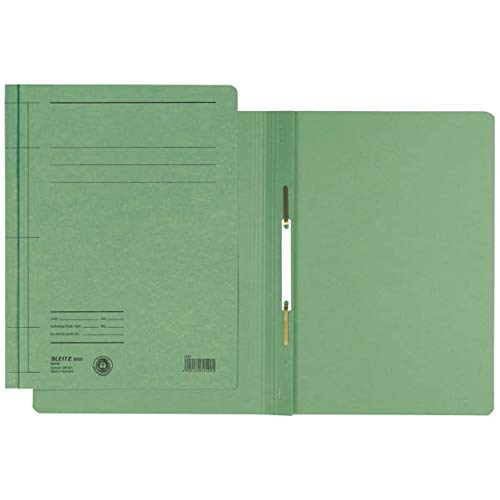 Leitz Cardboard Binder, A4, Green Grün Ringbuch – Ringordner (A4, Green, Grün, A4, 250 Blatt, 240 mm, 240 x 318 x 1 mm) von Leitz