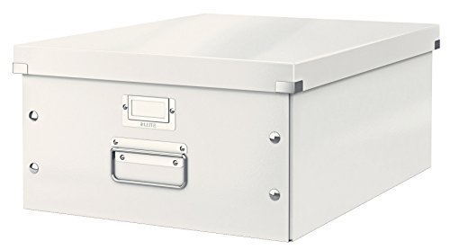 Leitz Click & Store Aufbewahrungs- und Transportbox, A3, weiß, 60450001 von Leitz